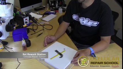 Cellular Repair School Battery Terminal Removal