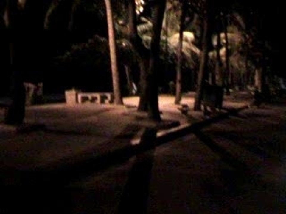 Jomtien beach by night