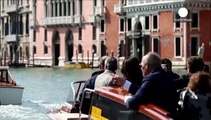 Clooney e Alamuddin em Veneza