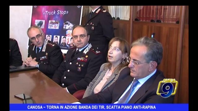 CANOSA DI PUGLIA | In azione banda dei tir, scatta piano anti-rapina