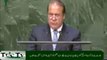 Tuctv - PM Nawaz reiterates stance on Kashmir in UN speech