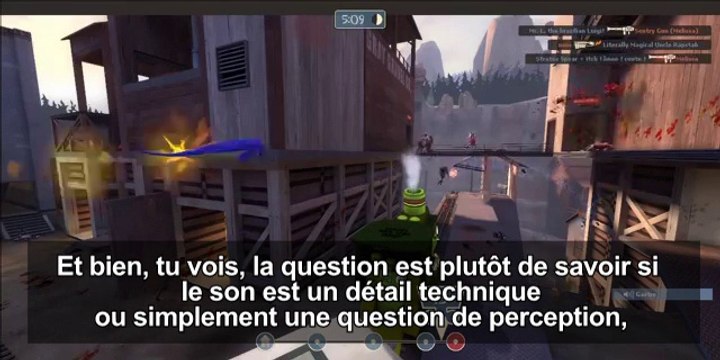 La question d'un arbre qui tombe dans la forêt sur TF2 (vostfr)