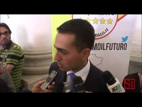 Napoli - Di Maio (M5S) su condanna De Magistris: Doveva già lasciare prima (26.09.14)
