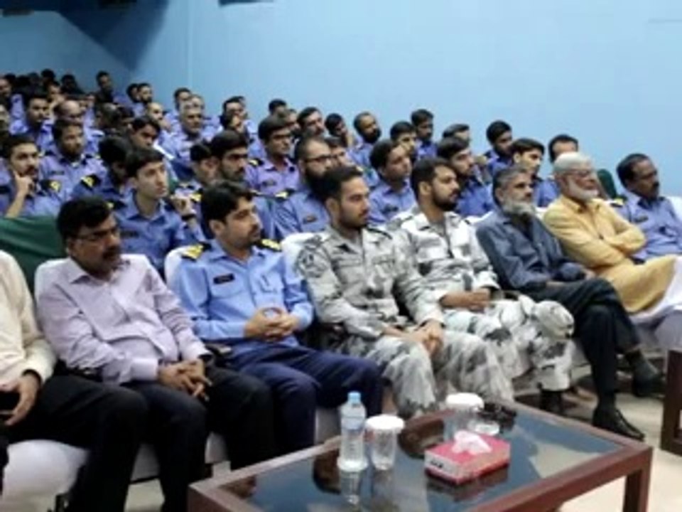 "Why I do What I do"-Lecture at Pakistan Navy Karachi Part 1