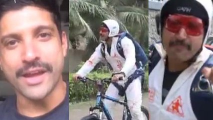 Now Farhan Akhtar Completes Hrithik's Challenge