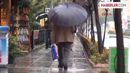 Edirne-1 Sağanak Yağmurda Mahsur Kaldılar