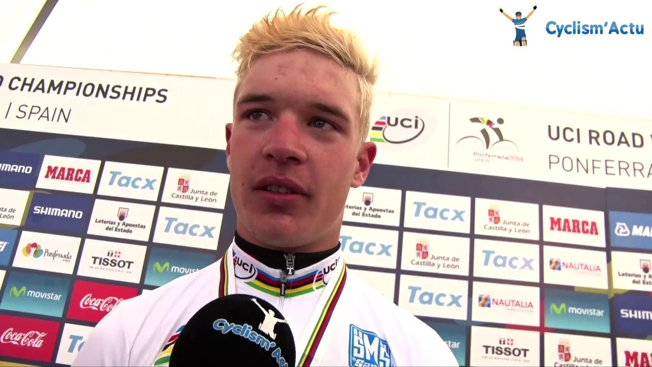 Mondiaux - Ponferrada 2014 : Jonas Bokeloh, Champion du Monde Juniors du contre la montre