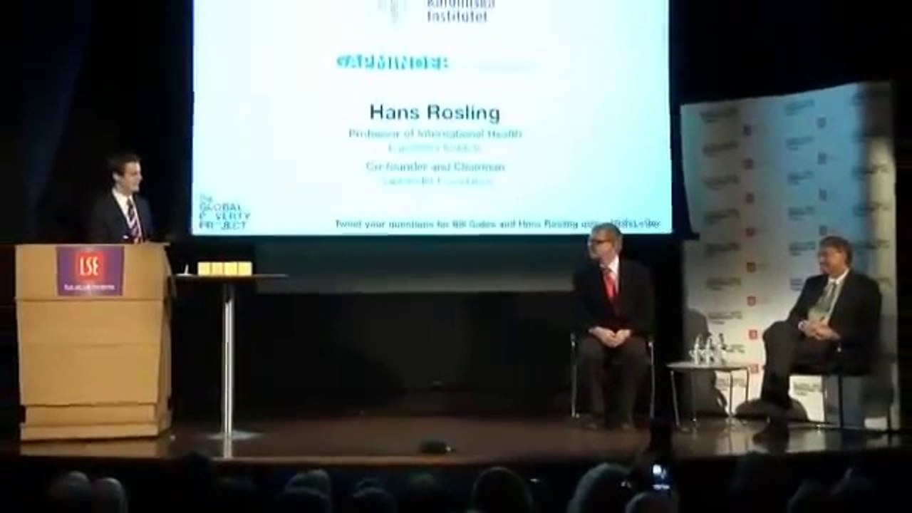 Population vs. Poverty by Prof. Hans Rosling