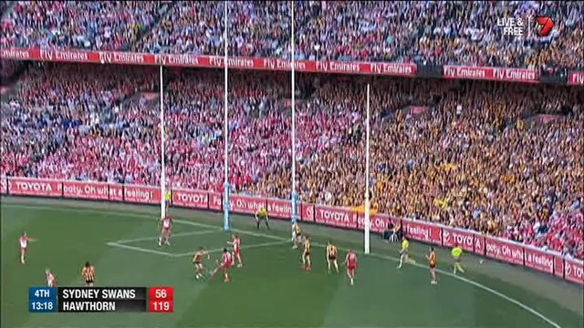 AFL 2014 - Grand Final - Sydney v Hawthorn (4th quarter)