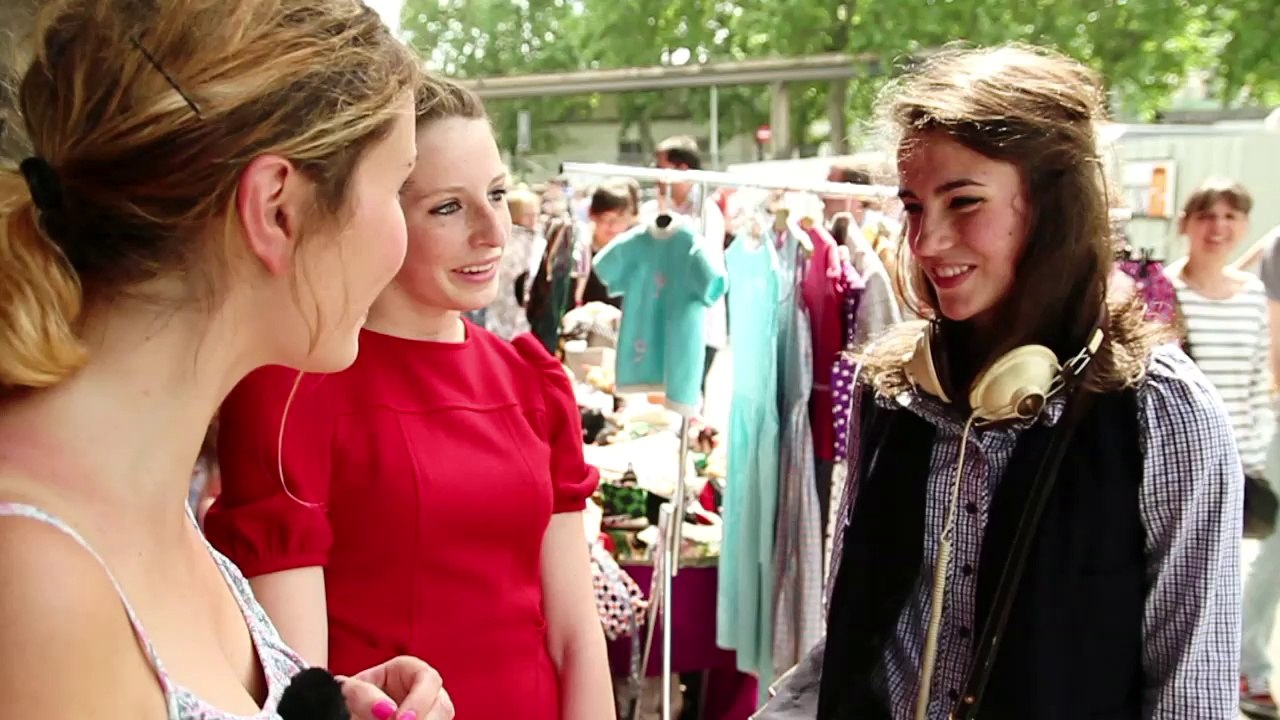 Marché de la mode Vintage 2010, interview4