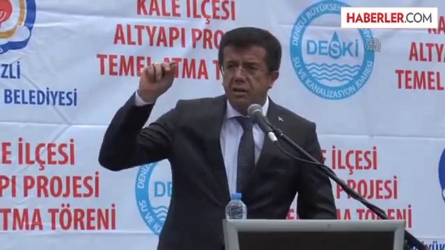 Zeybekci, Kale İlçesi Temel Atma Töreni'ne Katıldı