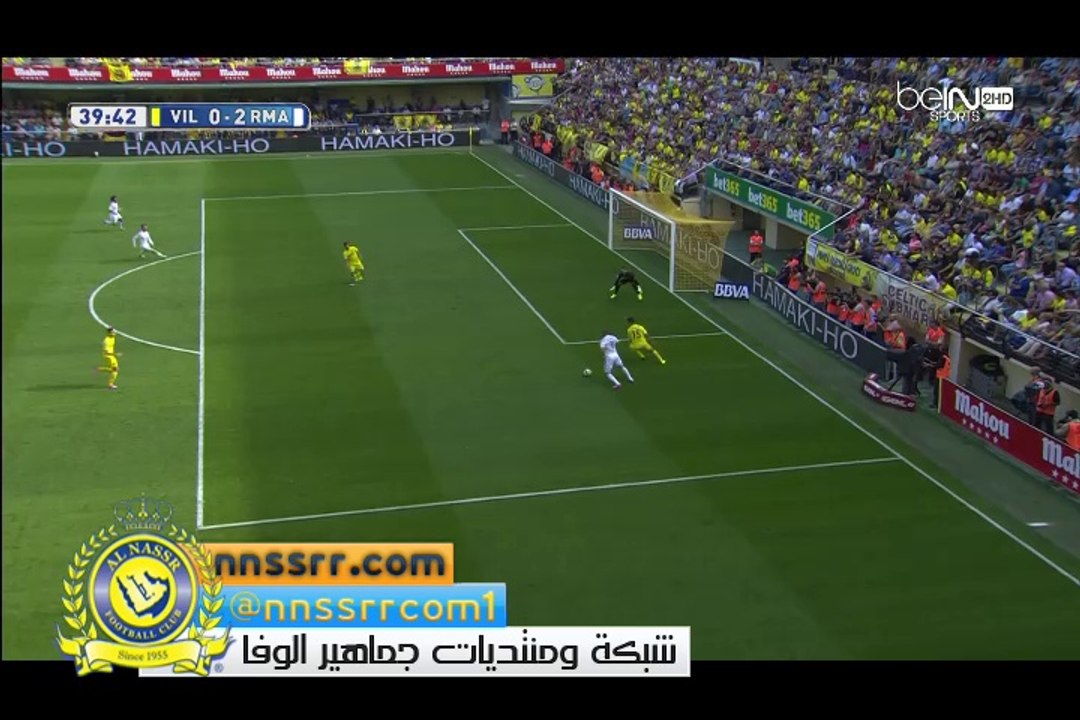 هدف #ريال_مدريد الثاني ضد #فياريال 2-0 | #رونالدو