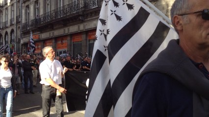 Manifestation pour Nantes en Bretagne