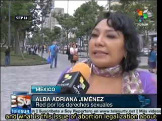 Mexican women demand nationwide legalization of abortion