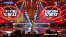 Tale e Quale Show, Gabriele Cirilli ha imitato la vincitrice di Eurovision 2014 Conchita Wurst