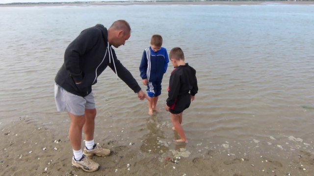 Marée montante au Gois (85) 21-08-14
