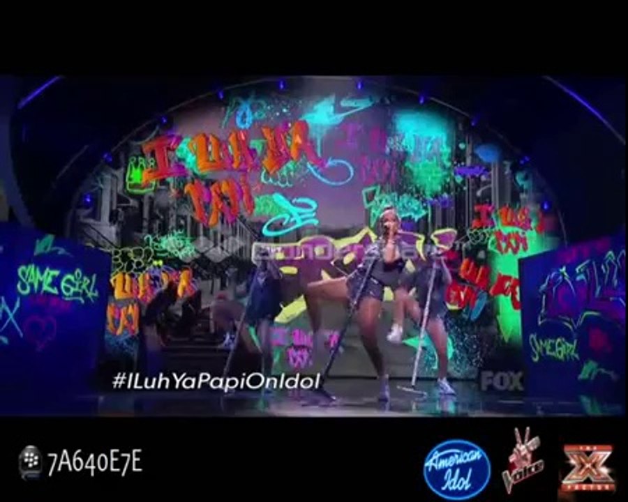 Jennifer Lopez _I Luh Ya Papi_ AMERICAN IDOL