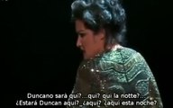 Mischievous Anna Netrebko Lady Macbeth - Vieni! T'affretta! Accendere de Macbeth de Verdi