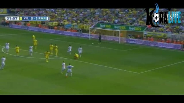 اهداف مباراة ريال مدريد وفياريال