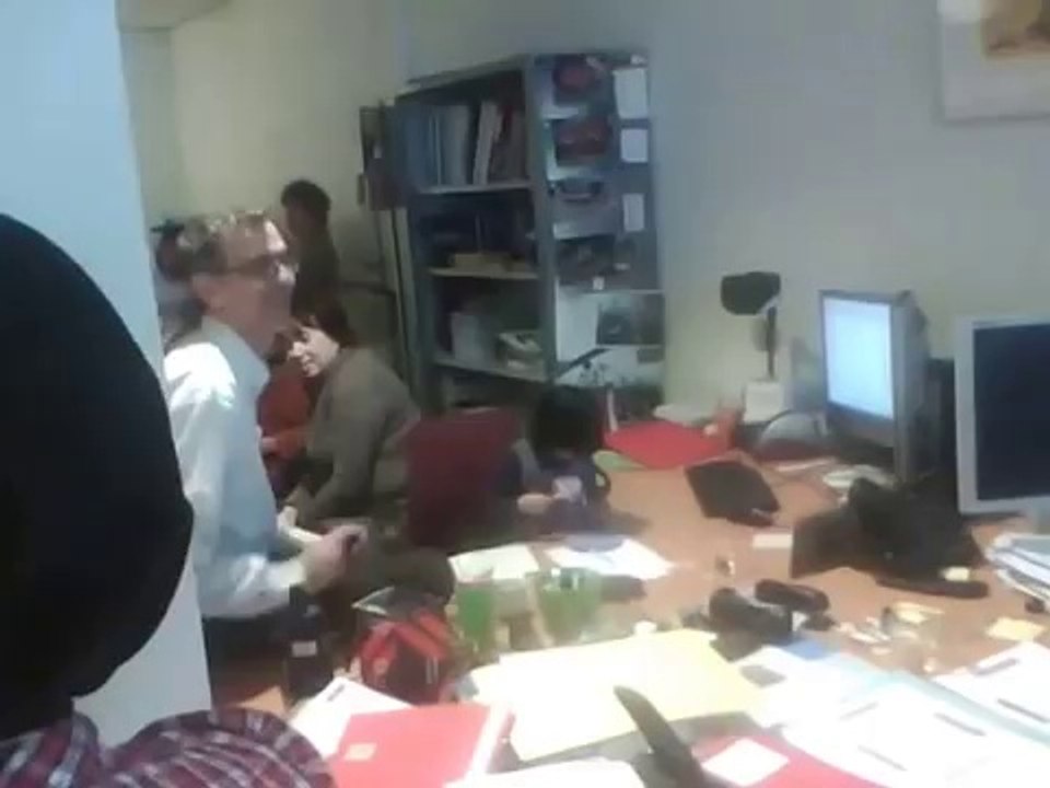 Op het werk