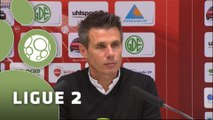 Conférence de presse Valenciennes FC - US Orléans (2-0) : Bernard  CASONI (VAFC) - Olivier FRAPOLLI (USO) - 2014/2015