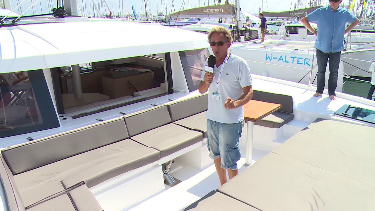 10/09/2014 - Présentation du Bali 4.5 du chantier Groupe Catana