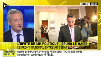 Bruno Le Maire : "l'UMP est un parti solide"