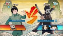 Might Guy VS Shisui Uchiha In A Naruto Shippuden Ultimate Ninja Storm Revolution Match / Battle / Fight
