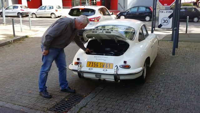 Livraison du nouveau coeur de la porsche 356 (2007 cc, motoriste : El Maestro from Rennes...)