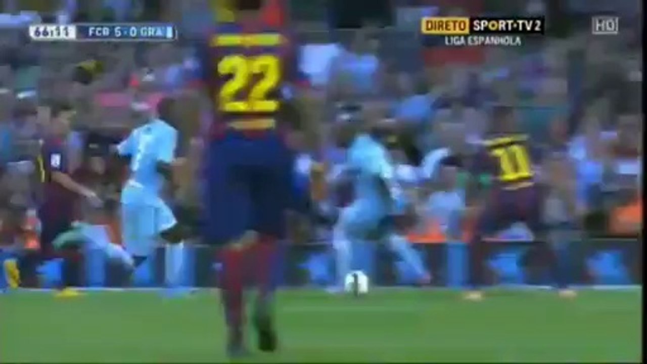 Gol de Neymar vs Granada (5-0) @nogolipo