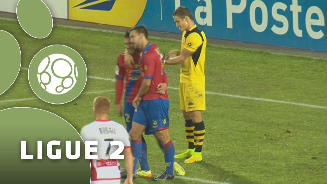 GFC Ajaccio - Nîmes Olympique (2-0)  - Résumé - (GFCA-NIMES) / 2014-15