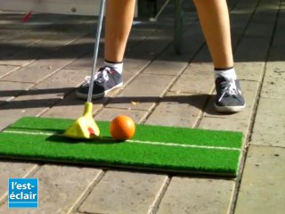 Du street golf dans les rues de Troyes