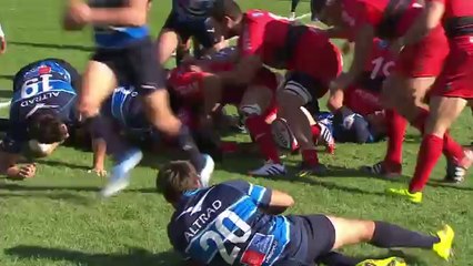 Toulon-Montpellier: Essai Delon Armitage (TLN) - J7 - Saison 2014/2015