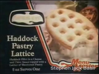 1980s TV advertisement ~ Birds Eye, Menu Master, Haddock