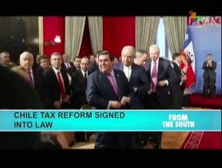Chile adopts new tax reform law