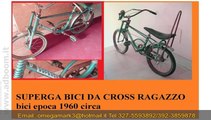 TORINO,    SUPERGA BICI DA CROSS RAGAZZO BICI EPOCA 1960 CIRCA EURO 138