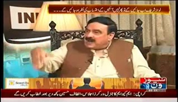 Live With Dr. Shahid Masood (Nawaz Sharif Ab Jayen Ge To Phir Nahi Aasaken Ge-Sheikh Rasheed) – 27th September 2014