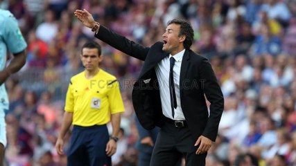 Luis Enrique: "Este es el único camino posible para alcanzar éxitos"