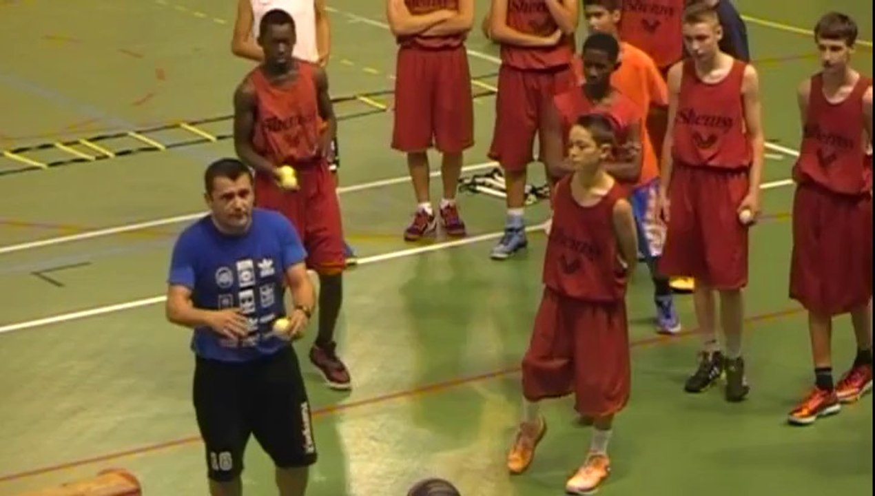 basketball - préparation physique par Bertrand BARBIER - Toul le 6 sept. 2014 - part 2