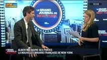 Albertine: Ouverture de la nouvelle librairie française aux États-Unis: Antonin Baudry, dans Le Grand Journal de New York – 27/09 1/4