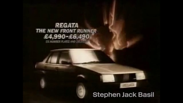 1980s TV advertisement ~ Fiat, Regata