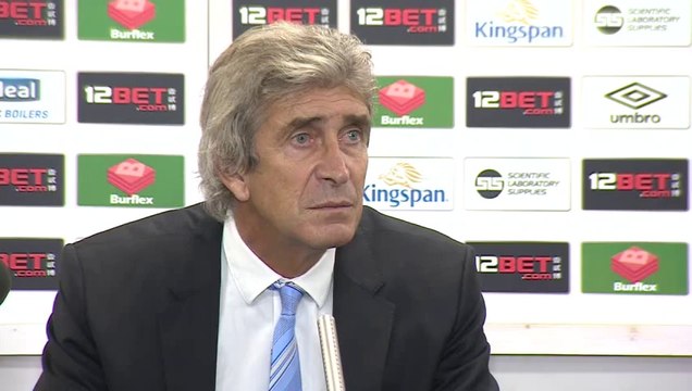 Hull City v Manchester City - Reaction With Manuel Pellegrini