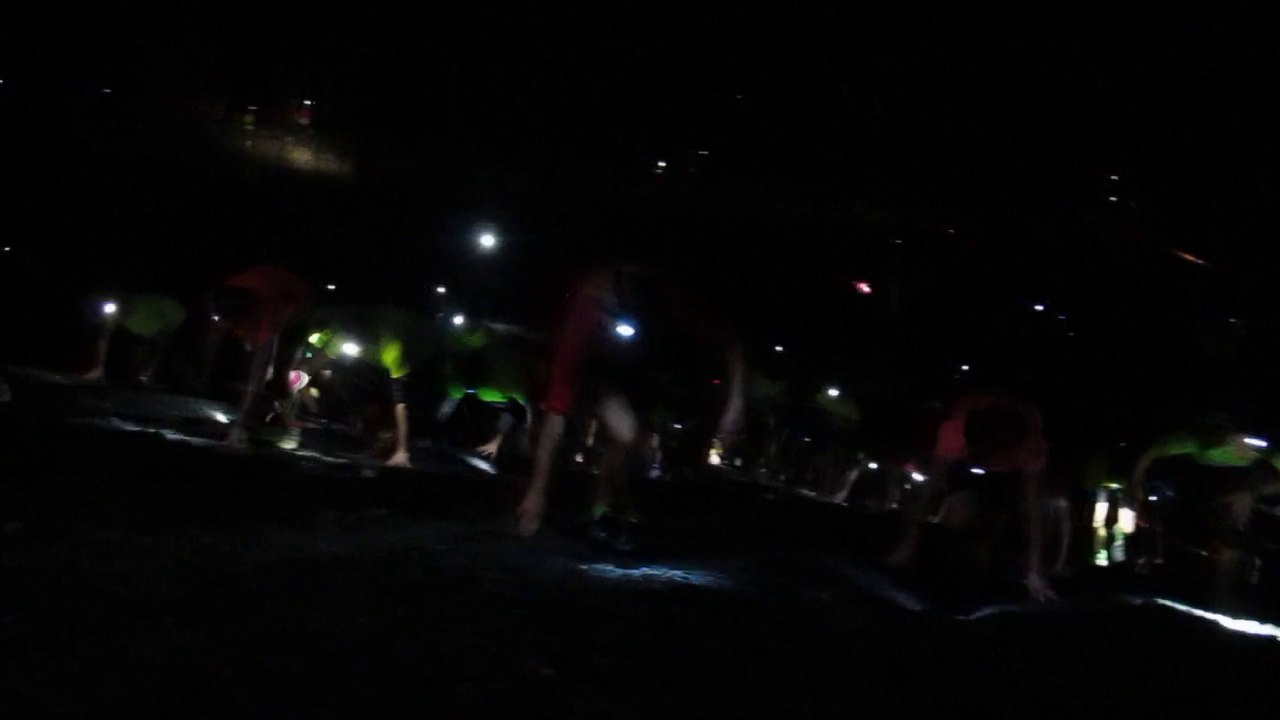 Course des terrils, à Raismes : les Allumés