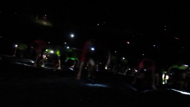 Course des terrils, à Raismes : les Allumés