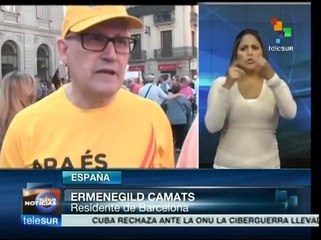 Artur Mas pide a Madrid no obstruir la libertad y respetar referendo