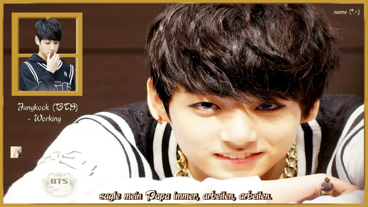 Jungkook of BTS - Working k-pop [german sub]