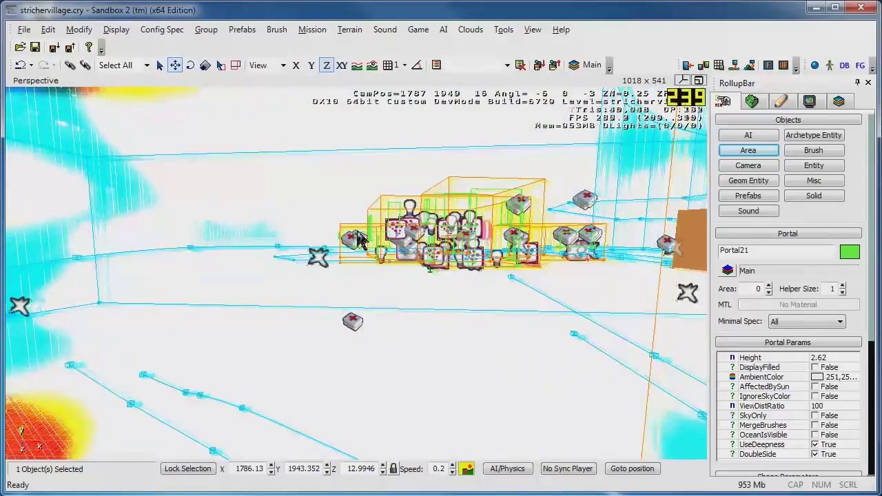 Crysis Sandbox Portal Vis und Occluder Area (GER)
