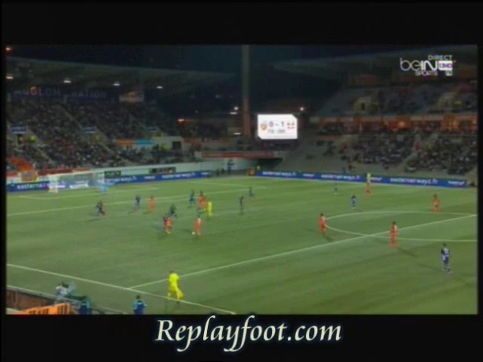 replayfoot.com Lorient 0-2 Evian Thonon Gaillard  27/09/2014