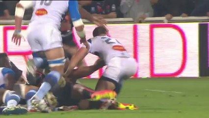 Lyon-Castres: Essai Romain Loursac (LYO) - J7 - Saison 2014/2015