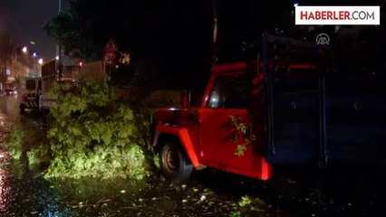 İstanbul'da Şiddetli Yağış ve Fırtına